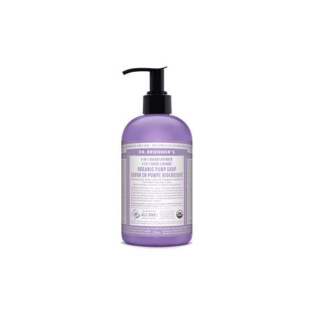 Lavender Organic Sugar Soap 355ml