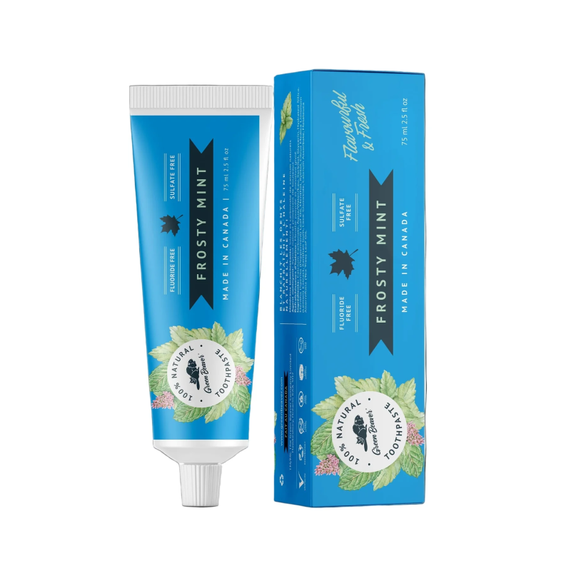 Fluoride Free Toothpaste - Frosty Mint 75ml