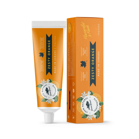 Fluoride Free Toothpaste - Zesty Orange 75ml