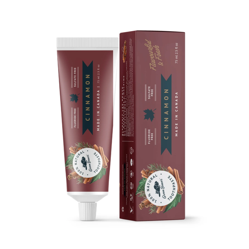 Fluoride Free Toothpaste - Cinnamon 75ml