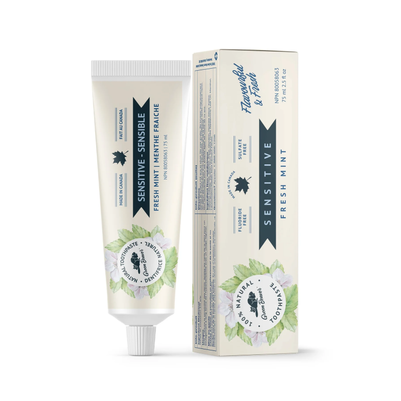 Fluoride Free Toothpaste - Sensitive Teeth 75ml