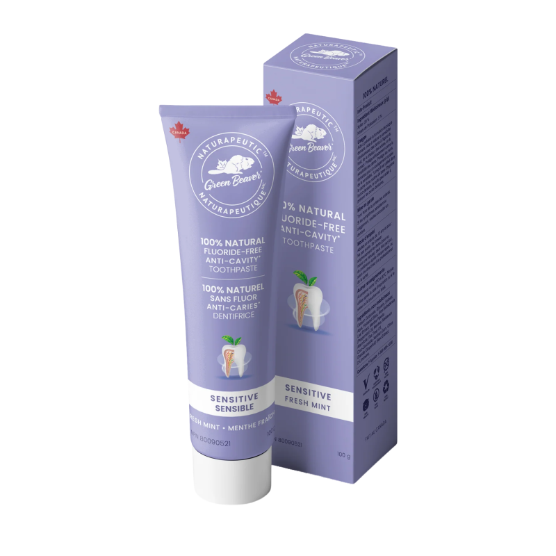 Anti-Cavity Fluoride-Free Toothpaste - Sensitive 100g