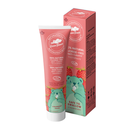 Anti-Cavity Fluoride-Free Kids Toothpaste - Strawberry 100g