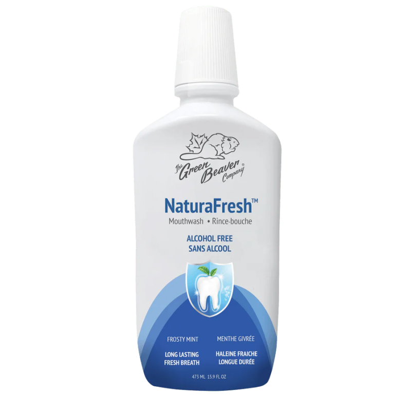 Naturafresh Alcohol-Free Mouthwash – frosty mint 473ml