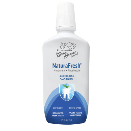 Naturafresh Alcohol-Free Mouthwash – frosty mint 473ml