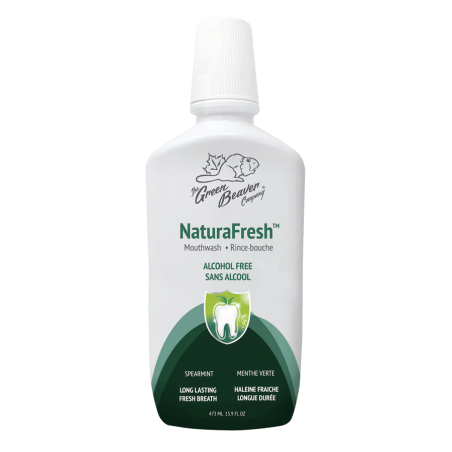 Naturafresh Alcohol-Free Mouthwash – spearmint 473ml