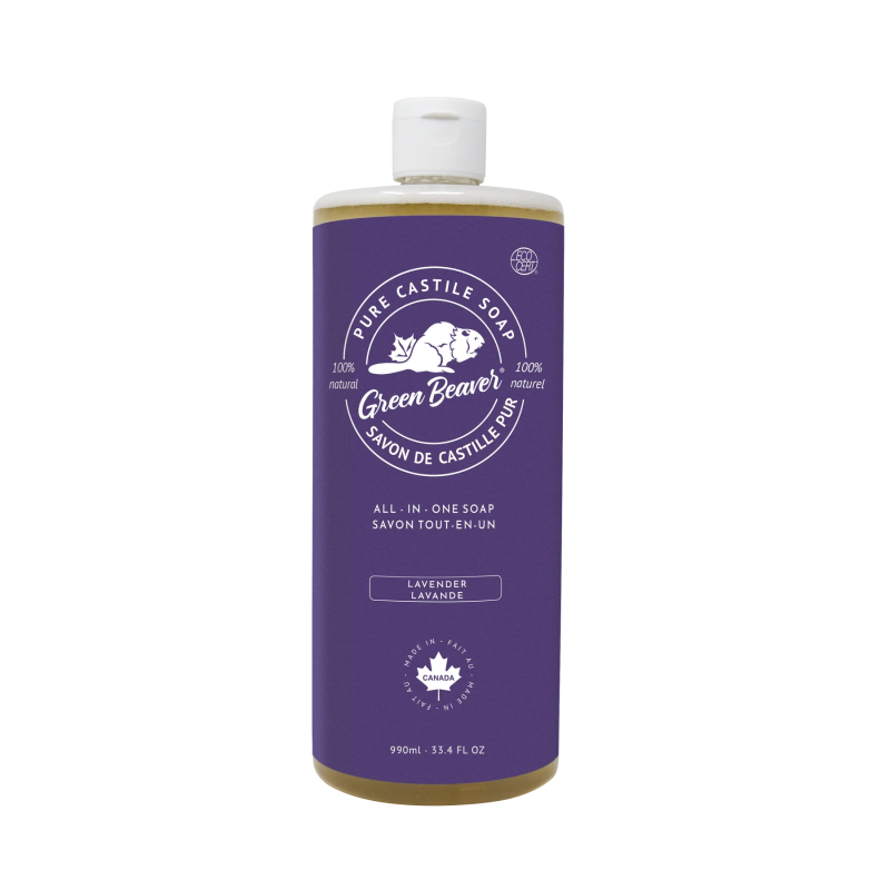 All-in-One Pure Castile Soap - Lavender 990ml