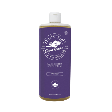 All-in-One Pure Castile Soap - Lavender 990ml