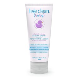 Live Clean Baby Colloidal Oatmeal Eczema Cream 170ml