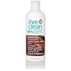 Live Clean Argan Oil Replenishing Liquid Hand Soap Refill 1L