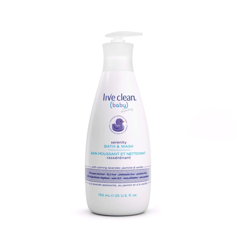 Live Clean Baby and Mommy Serenity Bath and Wash 750ml