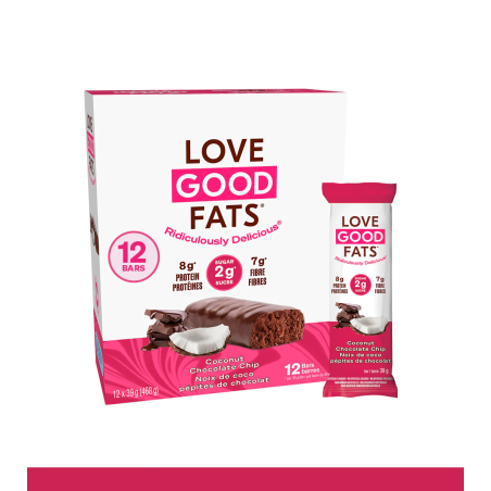 Coconut Chocolate Chip 39g x 12 bars