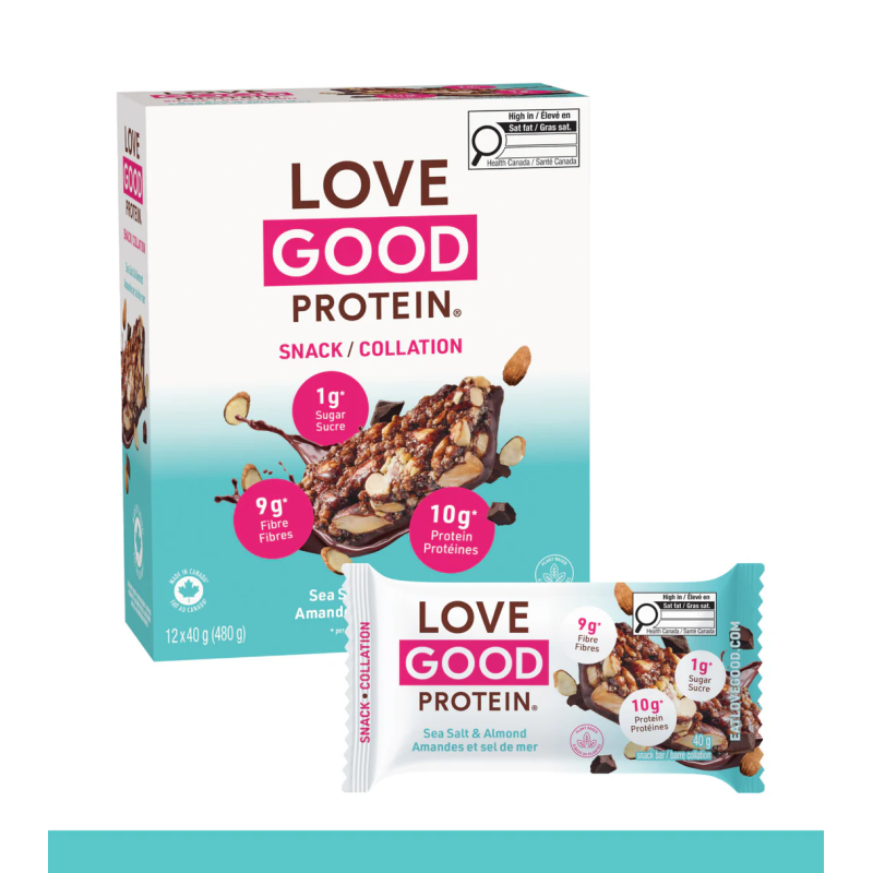 Dark Chocolatey Sea Saslt & Almond 40g x 12 bars