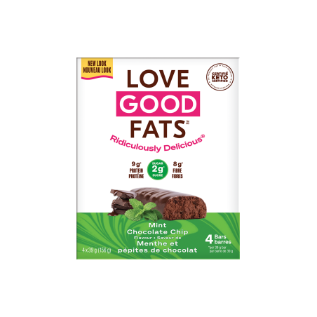 Mint Chocolate Chip 39g x 4 bars