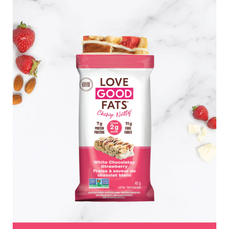 White Chocolate Strawberry 40g x 4 bars