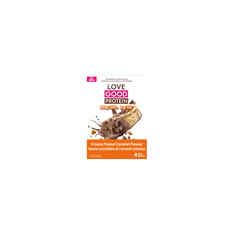 Peanut Caramel Protein Bar 4pk