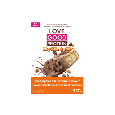 Peanut Caramel Protein Bar 4pk