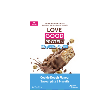 Cookie Dough Protein Bar 55g x 4bars