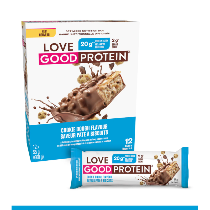 Cookie Dough Protein Bar 55g x 12 bars
