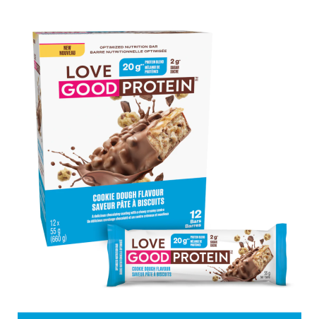 Cookie Dough Protein Bar 55g x 12 bars