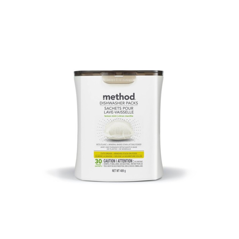 Lemon Mint Dishwasher Packs 30ct