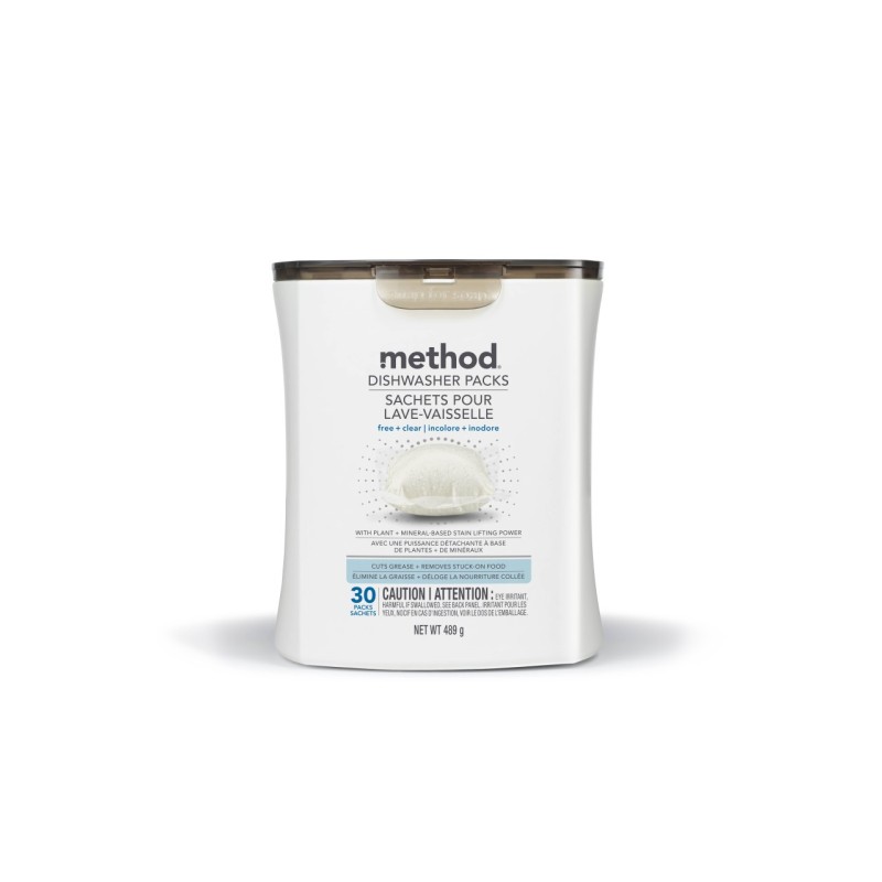 Free & Clear Dishwasher Packs 30ct