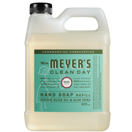 Basil Liquid Hand Soap Refill 975ml