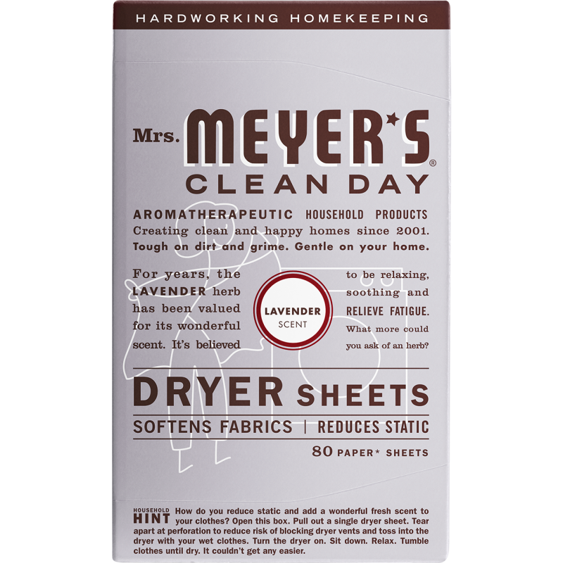 Lavender Dryer Sheets 80ct