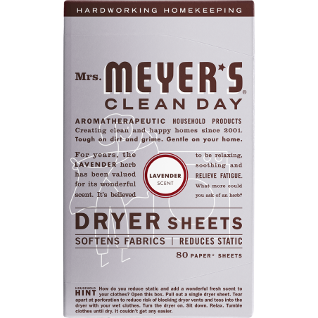Lavender Dryer Sheets 80ct