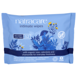 Organic Intimate Wipes 12ct