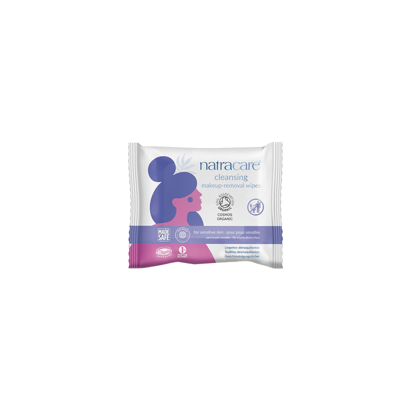 Organic Cleansing Makeup Remover Wipes 20ct