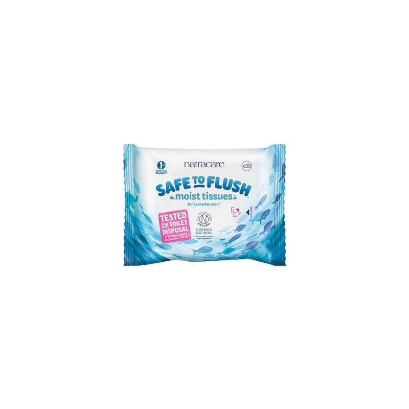 Safe to Flush Moist Tissues 30ct