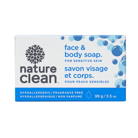 Sensitive Face Body Bath Bar Fragrance Free 99g