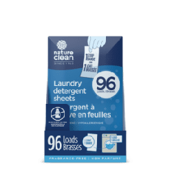 Laundry Detergent Sheets Fragrance Free 96ct x 8 packs (Case)