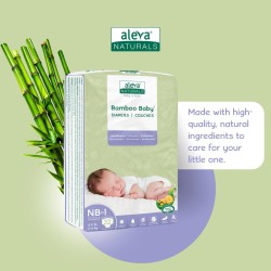 Bamboo Baby Diapers Size NB-1 32ct