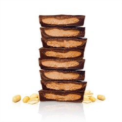 No Sugar Keto Bomb Dark Chocolate Peanut Butter 17g x 30 (Case)