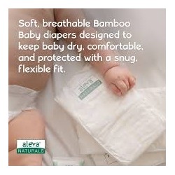 Bamboo Baby Diapers Size 3 28ct