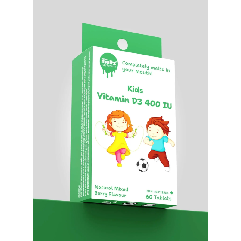 Kids Vitamin D3 400IU 60tab