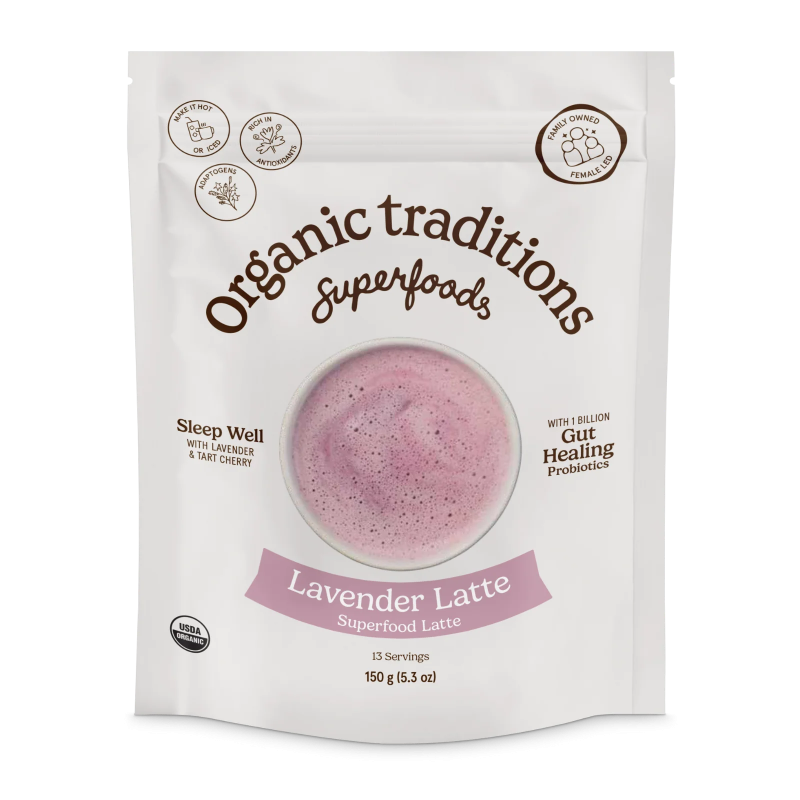 Lavender Latte with Probiotics 150g