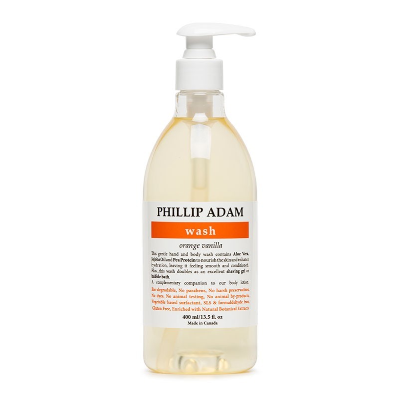 Orange Vanilla Body Wash 400ml