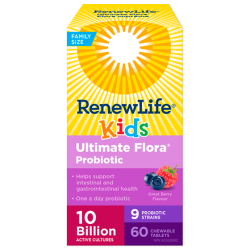 Ultimate Flora Kids Probiotic, 10 Billion Active Cultures 60tabs