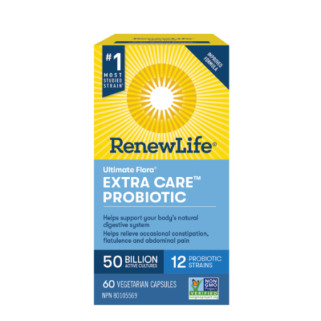 Ultimate Flora® Extra Care Probiotic, 50 Billion Active Cultures 60 vcap