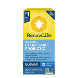 Ultimate Flora® Extra Care Probiotic, 50 Billion Active Cultures 30 vcap