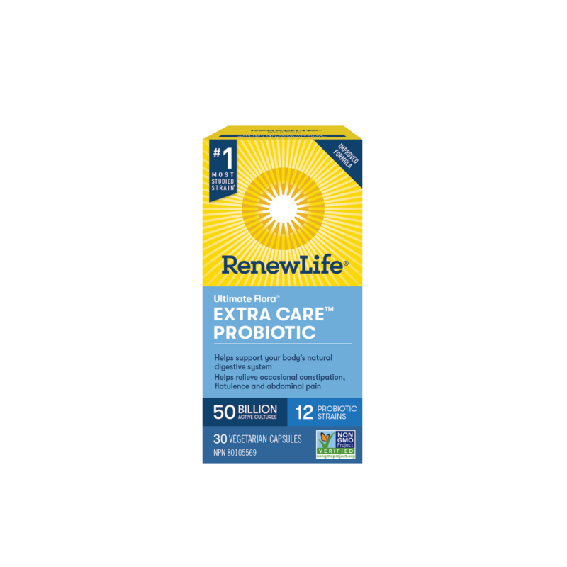 Ultimate Flora® Extra Care Probiotic, 50 Billion Active Cultures 30 vcap