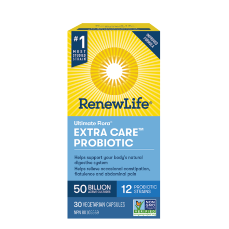Ultimate Flora® Extra Care Probiotic, 50 Billion Active Cultures 30 vcap
