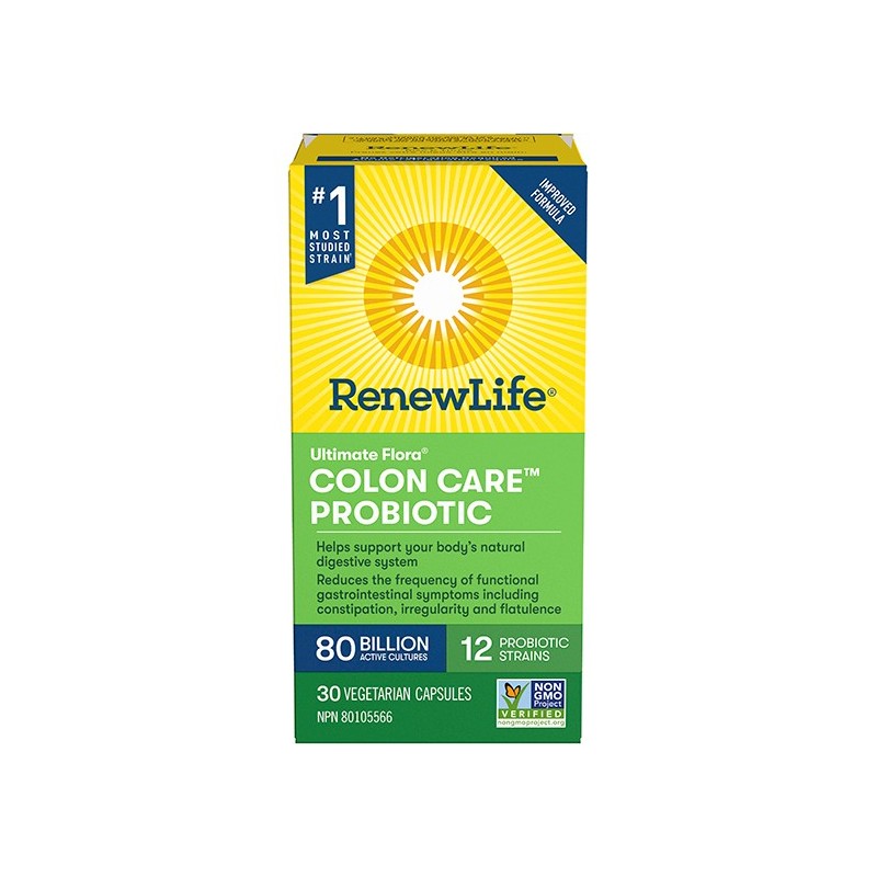 Ultimate Flora® Colon Care Probiotic, 80 Billion Active Cultures 30vcap