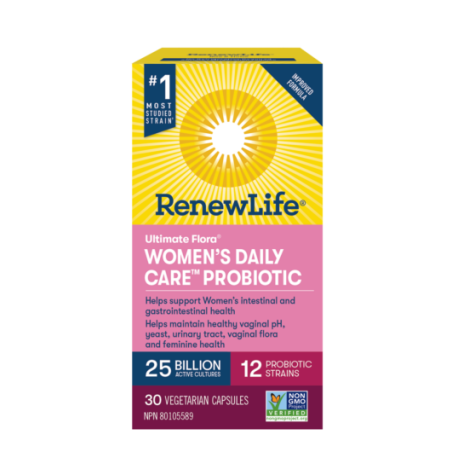 Ultimate Flora® Women’s Daily Care Probiotic, 25 Billion Active Cultures 30vcap