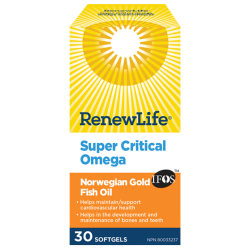 Super Critical Omega Norwegian Gold, Fish Oil and Omega 3’s 30sg