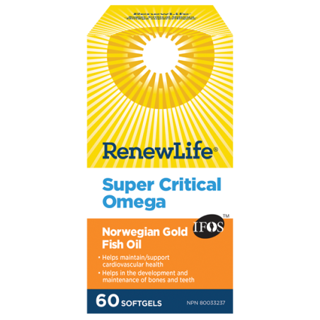 Super Critical Omega Norwegian Gold, Fish Oil and Omega 3’s 60sg