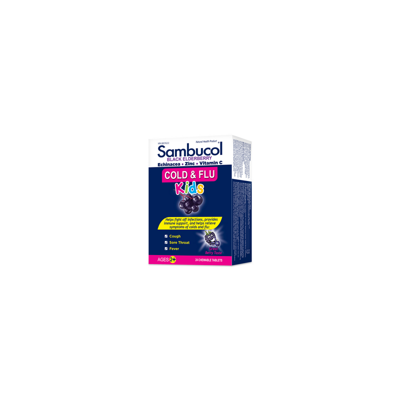 Cold & Flu Kids Chewables 24ch